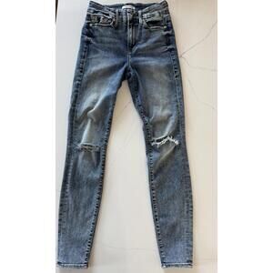 Good American Good Legs High-Waist Skinny Jeans Size 2